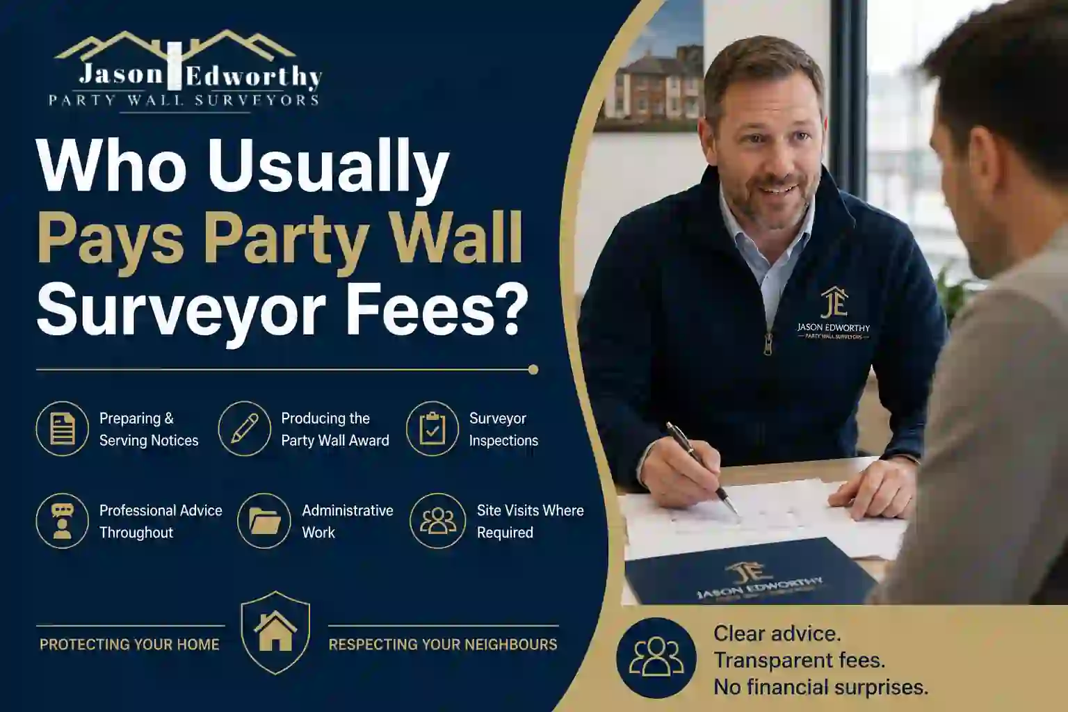 Who Usually Pays Party Wall Surveyor Fees St Neots?